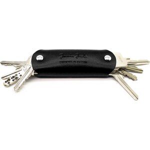 Smart Leather Key Holder - KEY BOY - Key Organizer for up to 12 keys for Men and